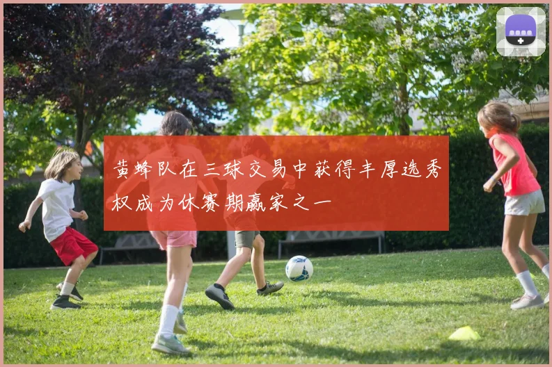 黄蜂队在三球交易中获得丰厚选秀权成为休赛期赢家之一